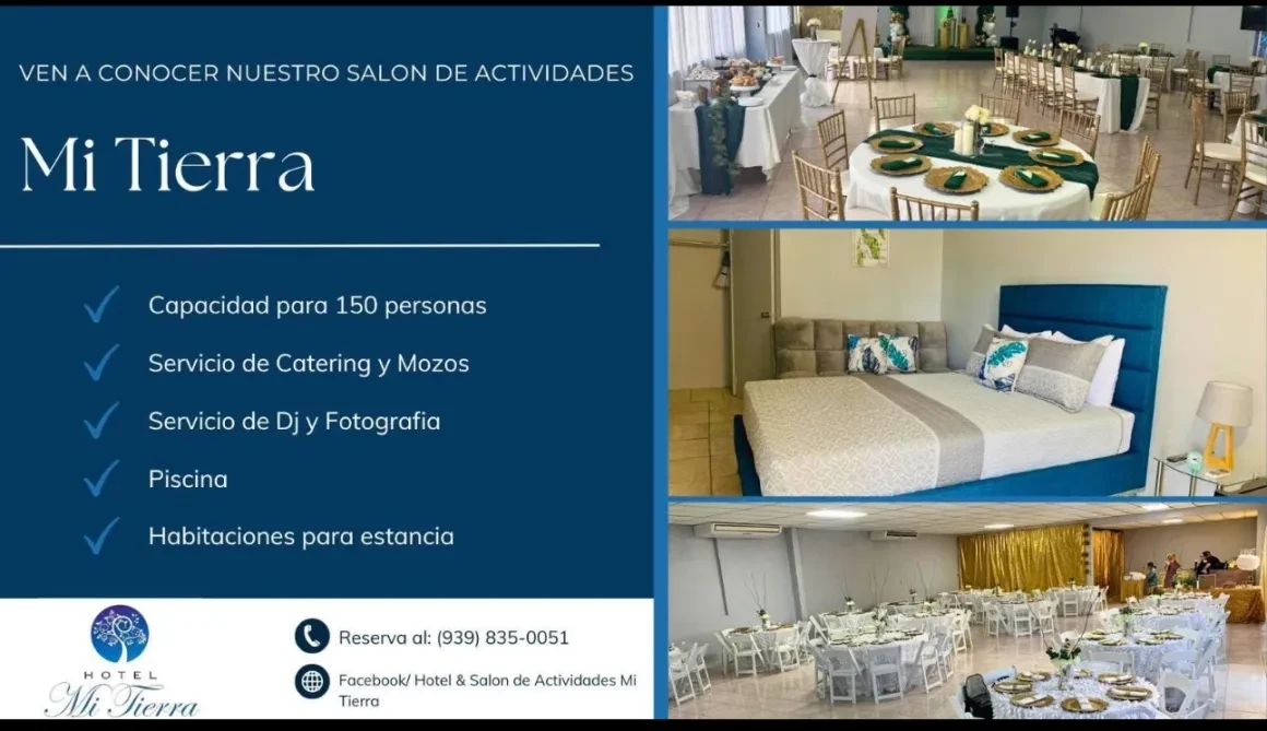 Salón de actividades Mi Tierra